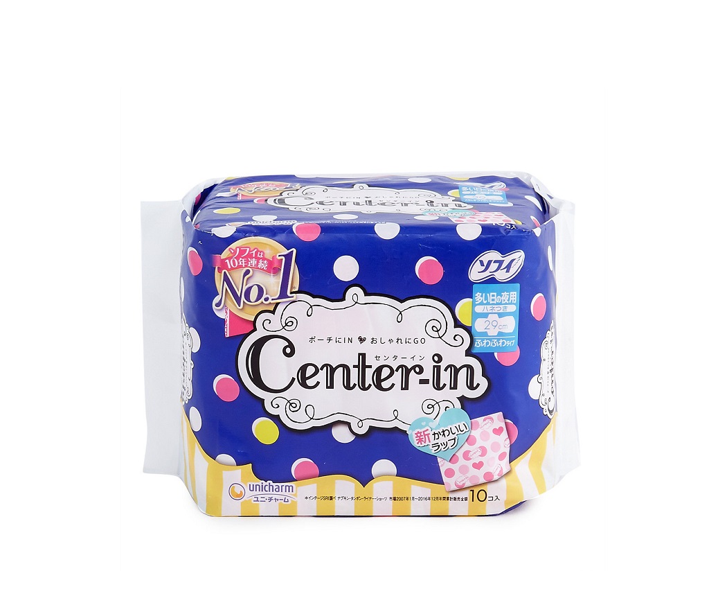 Center-in Fuwafuwa Type Nighttime Wings 29cm (10pcs)